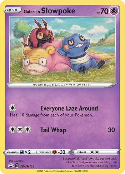 Galarian Slowpoke (SWSH126) [Sword & Shield: Black Star Promos] | Exor Games Truro