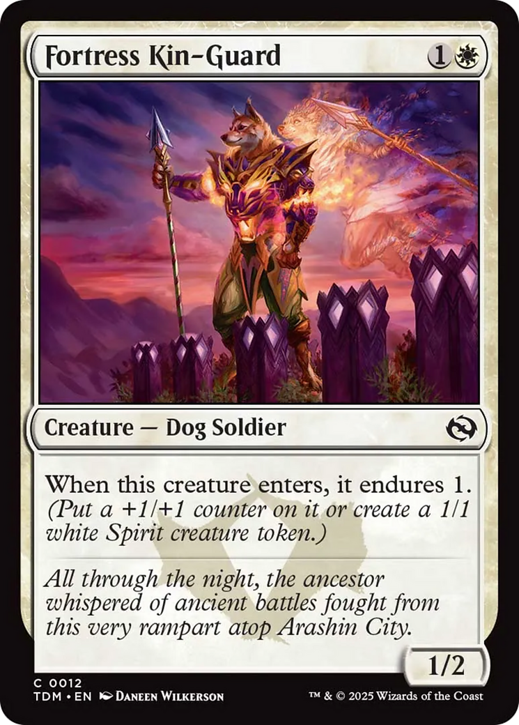 Fortress Kin-Guard [Tarkir: Dragonstorm] | Exor Games Truro