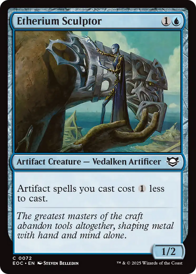 Etherium Sculptor [Edge of Eternities Commander] | Exor Games Truro