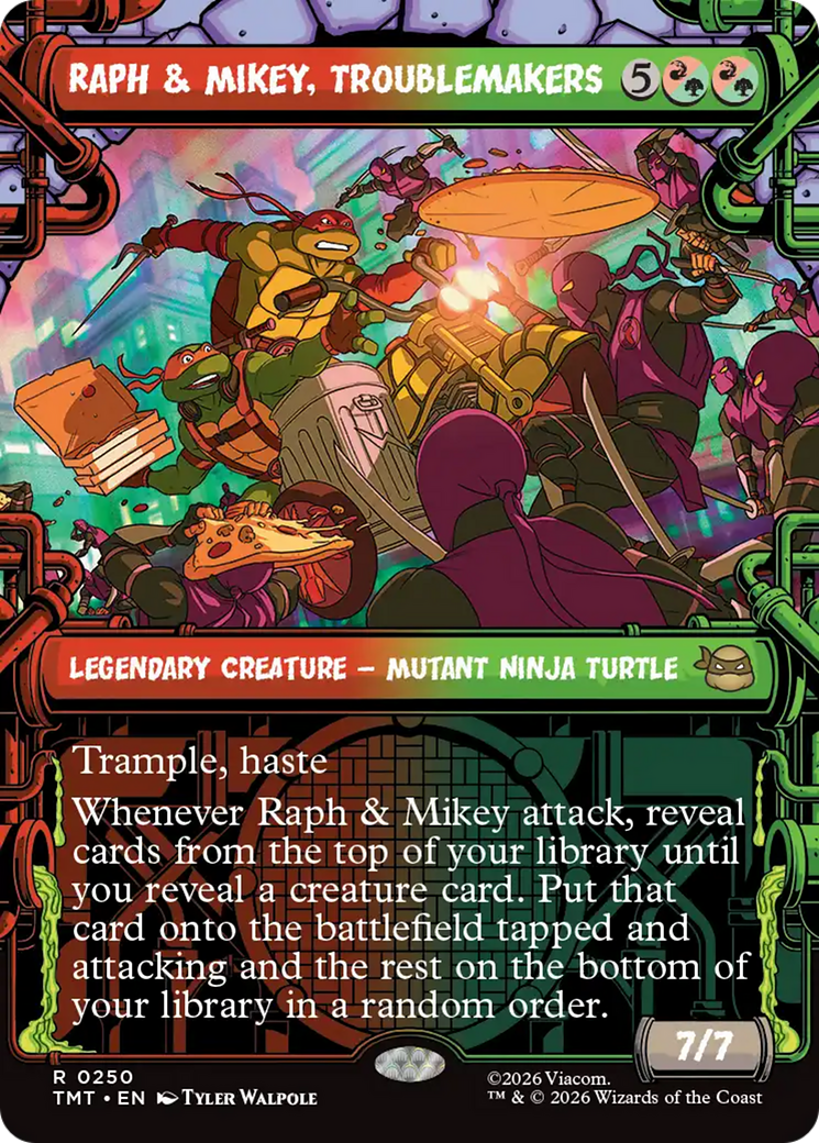 Raph & Mikey, Troublemakers (Showcase) [Teenage Mutant Ninja Turtles] | Exor Games Truro