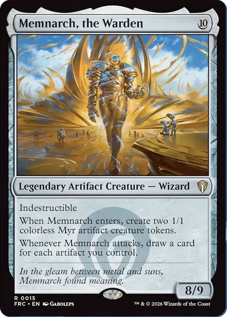 Memnarch, the Warden [Reality Fracture Commander] | Exor Games Truro