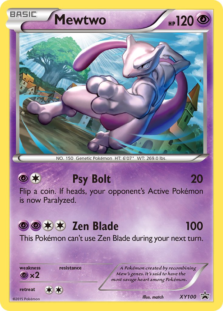 Mewtwo (XY100) [XY: Black Star Promos] | Exor Games Truro