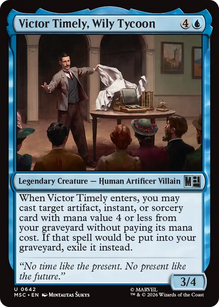 Victor Timely, Wily Tycoon [Marvel Super Heroes Commander] | Exor Games Truro