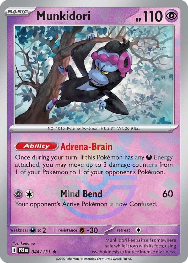 Munkidori (044/131) (Poke Ball Pattern) [Scarlet & Violet: Prismatic Evolutions] | Exor Games Truro