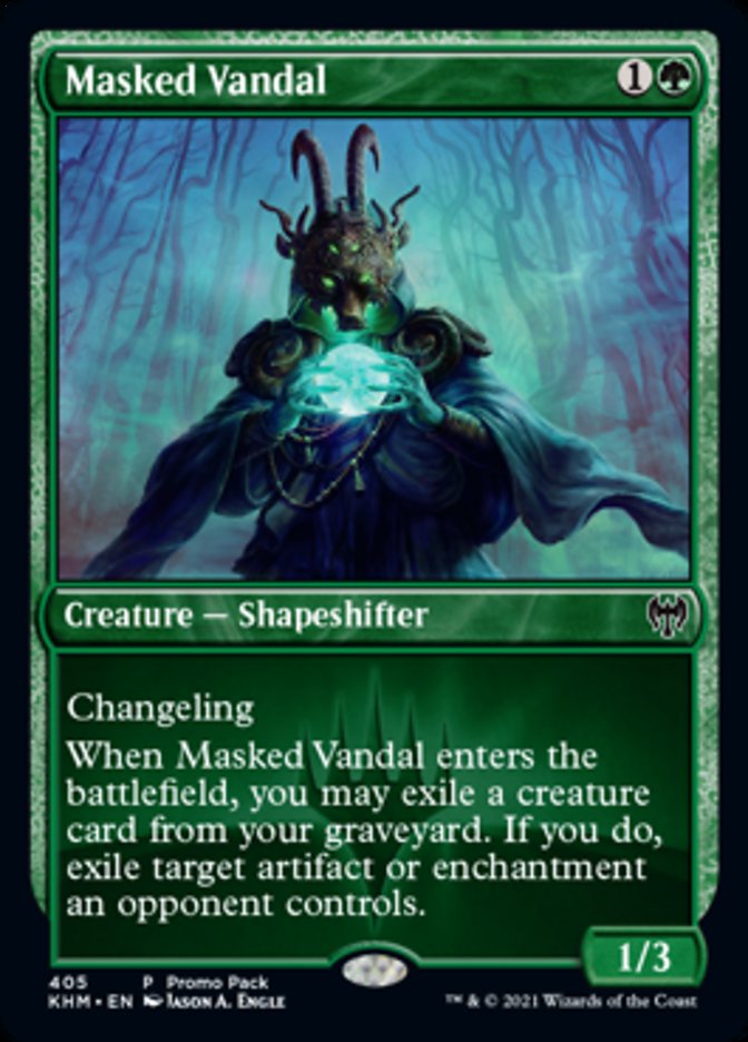 Masked Vandal (Promo Pack) [Kaldheim Promos] | Exor Games Truro