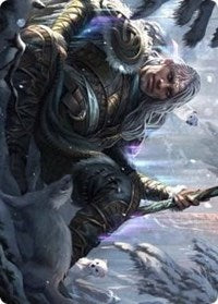 Jorn, God of Winter Art Card [Kaldheim Art Series] | Exor Games Truro