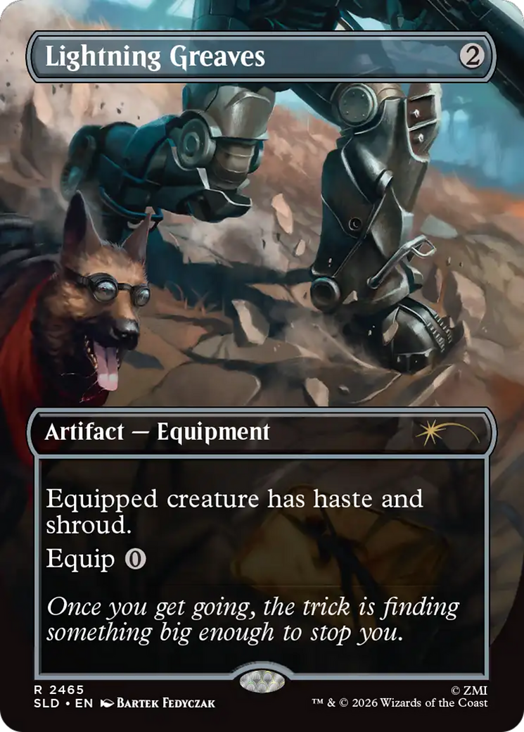 Lightning Greaves (2465) [Secret Lair Drop Series] | Exor Games Truro