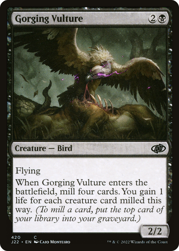 Gorging Vulture [Jumpstart 2022] | Exor Games Truro