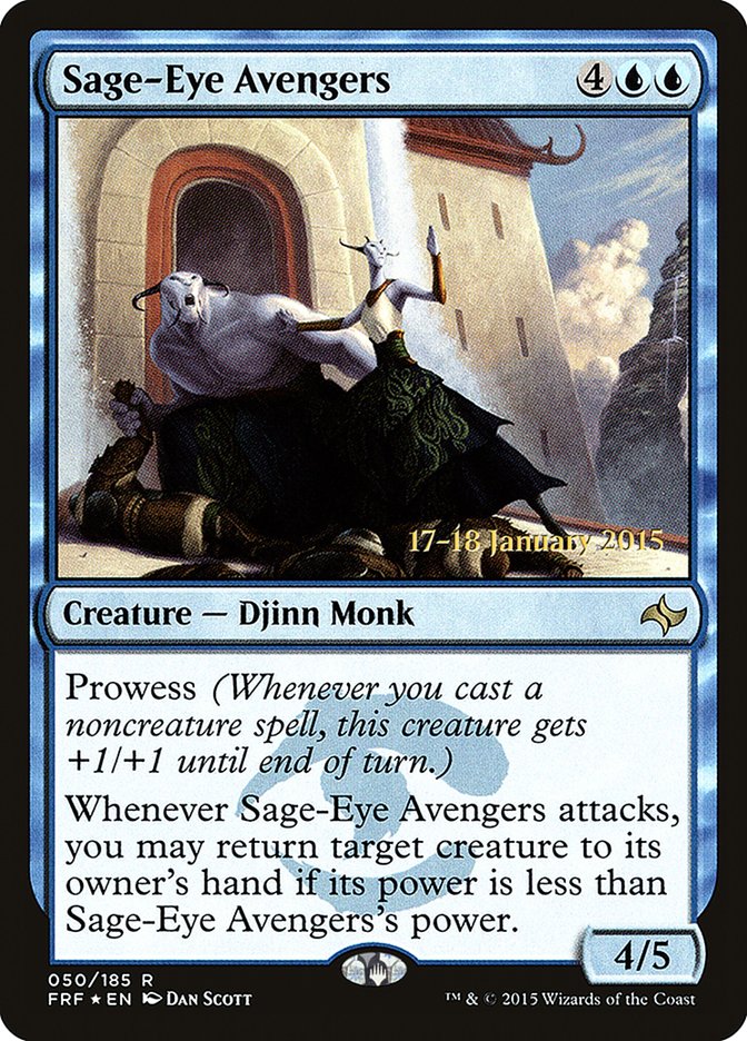 Sage-Eye Avengers [Fate Reforged Prerelease Promos] | Exor Games Truro