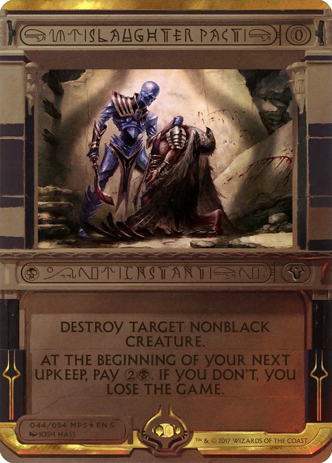 Slaughter Pact (Invocation) [Amonkhet Invocations] | Exor Games Truro