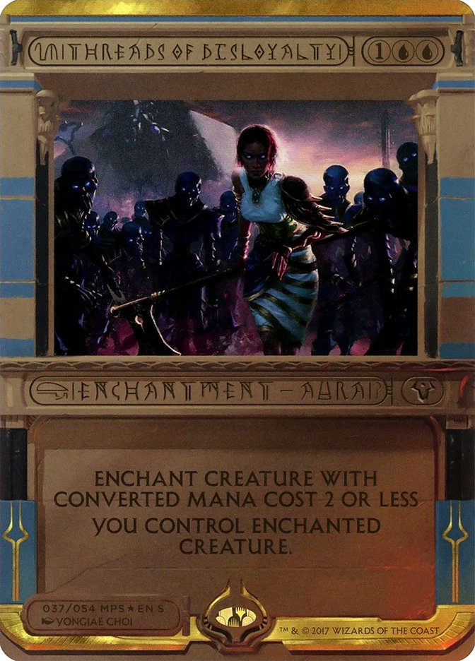 Threads of Disloyalty (Invocation) [Amonkhet Invocations] | Exor Games Truro