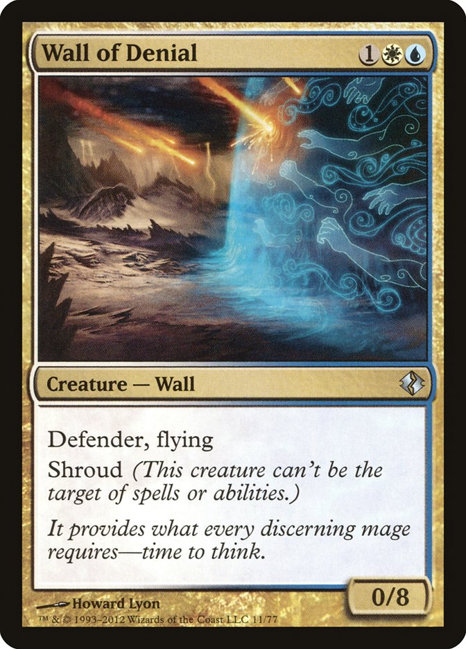 Wall of Denial [Duel Decks: Venser vs. Koth] | Exor Games Truro