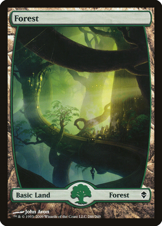 Forest (246) [Zendikar] | Exor Games Truro