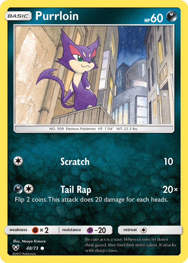 Purrloin (48/73) [Sun & Moon: Shining Legends] | Exor Games Truro