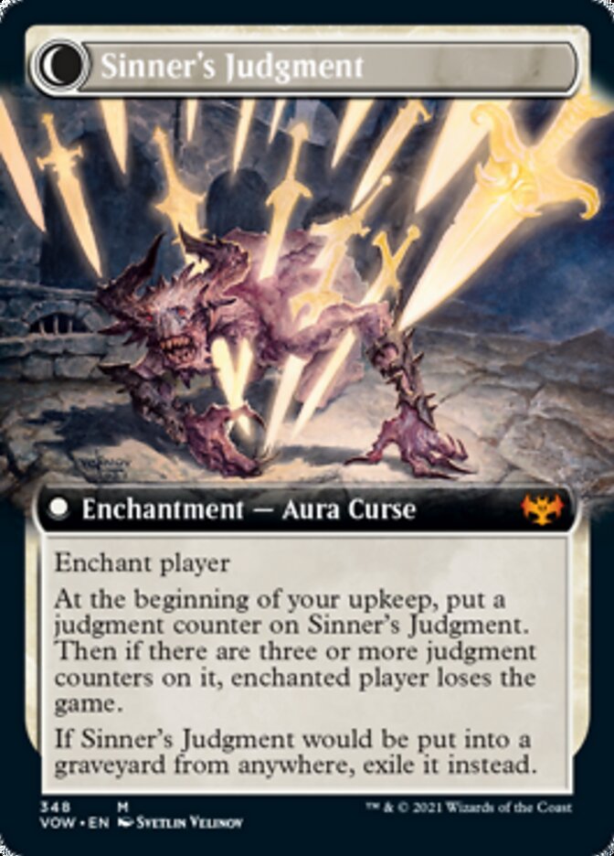 Faithbound Judge // Sinner's Judgment (Extended Art) [Innistrad: Crimson Vow] | Exor Games Truro