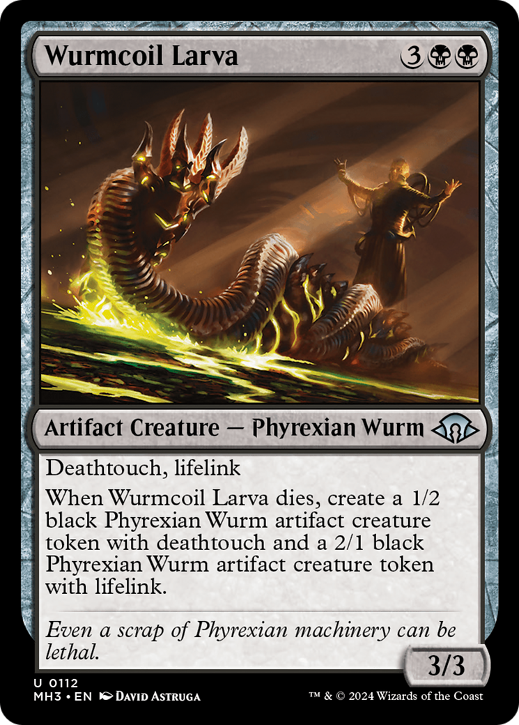 Wurmcoil Larva [Modern Horizons 3] | Exor Games Truro