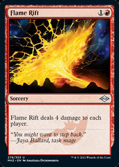 Flame Rift (Foil Etched) [Modern Horizons 2] | Exor Games Truro