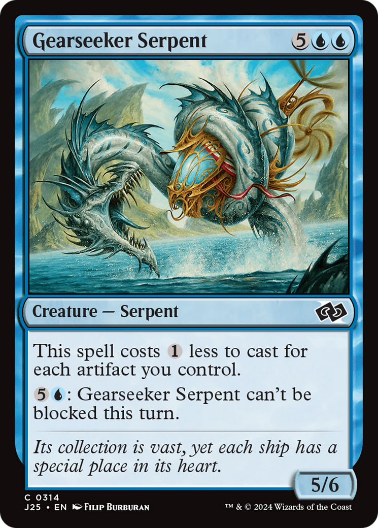 Gearseeker Serpent [Foundations Jumpstart] | Exor Games Truro