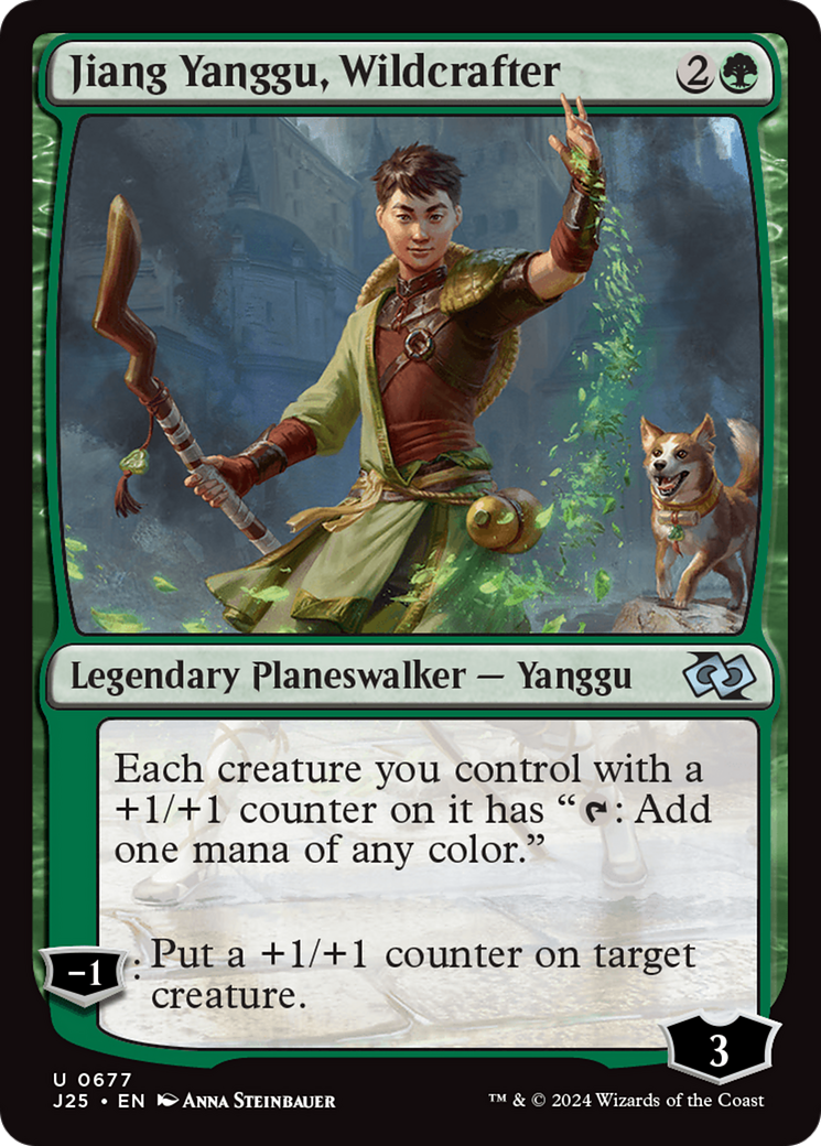 Jiang Yanggu, Wildcrafter [Foundations Jumpstart] | Exor Games Truro