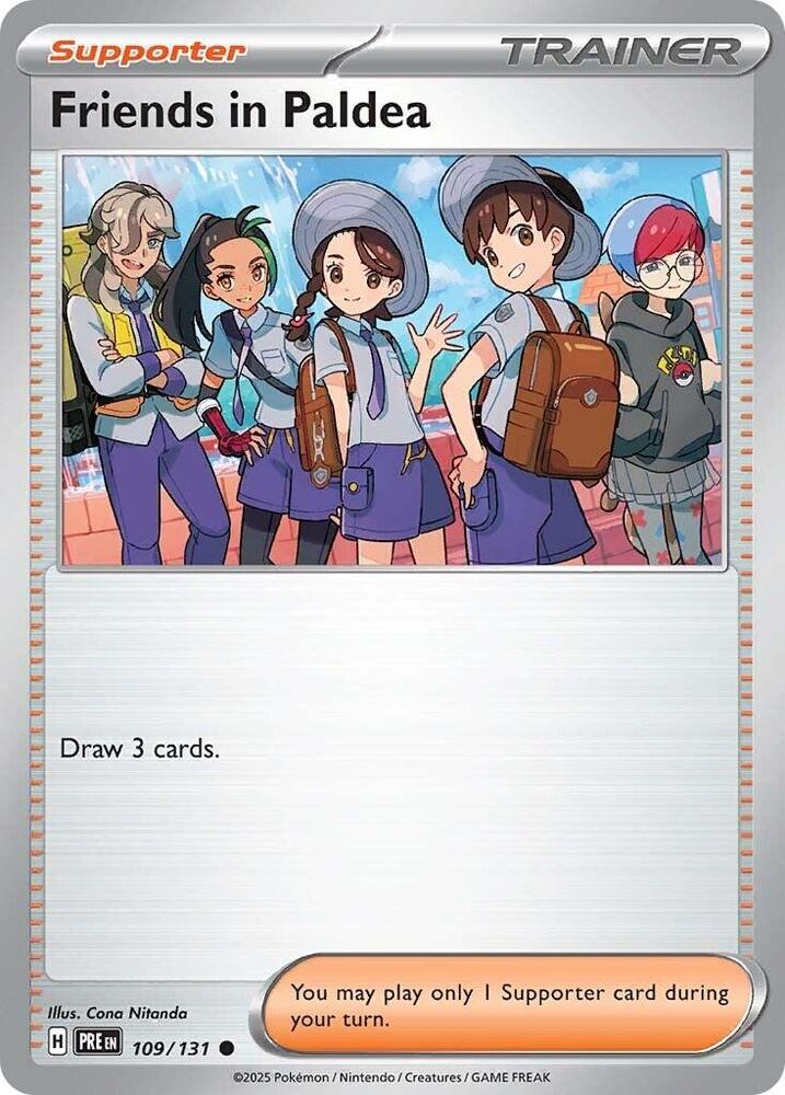 Friends in Paldea (109/131) [Scarlet & Violet: Prismatic Evolutions] | Exor Games Truro
