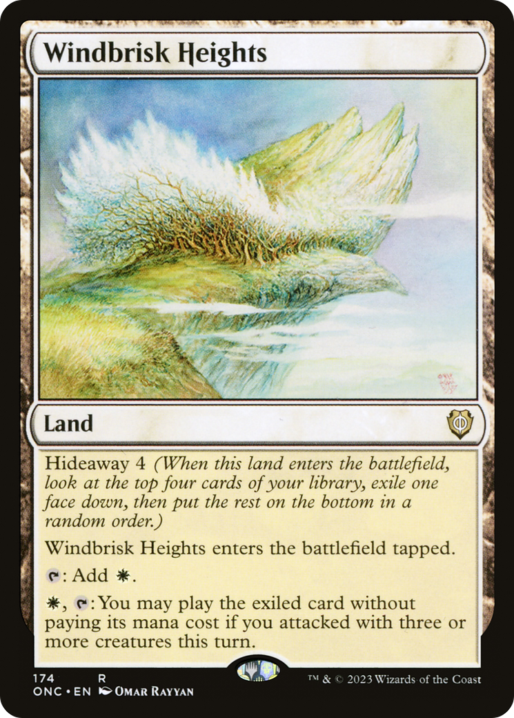 Windbrisk Heights [Phyrexia: All Will Be One Commander] | Exor Games Truro