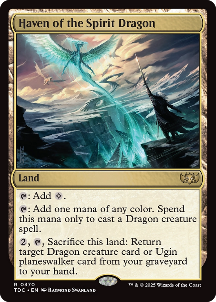 Haven of the Spirit Dragon [Tarkir: Dragonstorm Commander] | Exor Games Truro