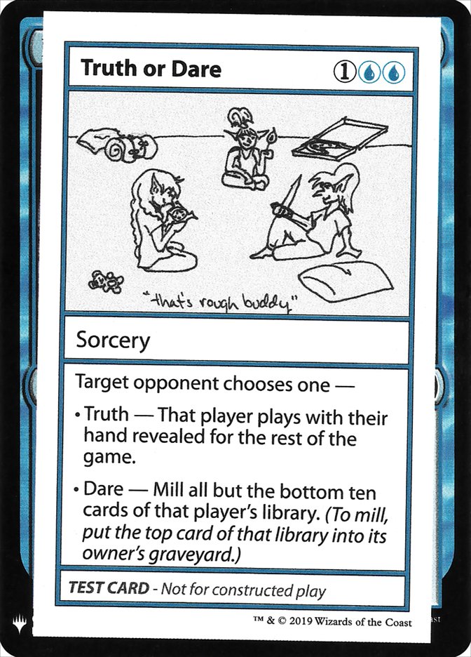 Truth or Dare [Mystery Booster Playtest Cards] | Exor Games Truro