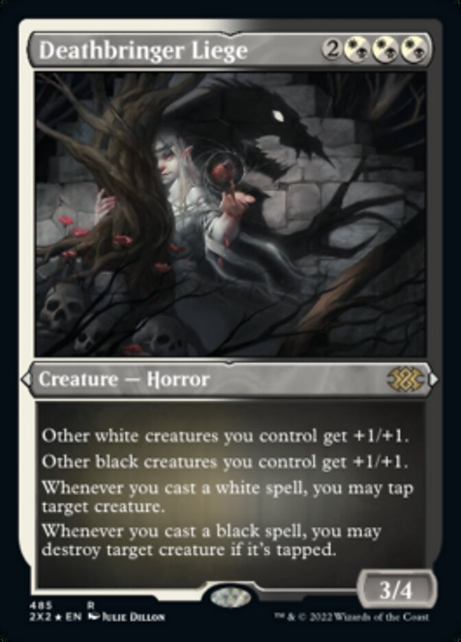 Deathbringer Liege (Foil Etched) [Double Masters 2022] | Exor Games Truro