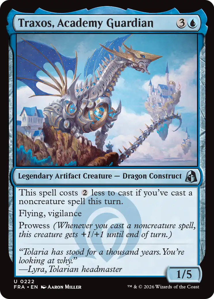 Traxos, Academy Guardian [Reality Fracture] | Exor Games Truro