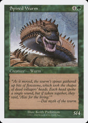 Spined Wurm [Media Promos] | Exor Games Truro