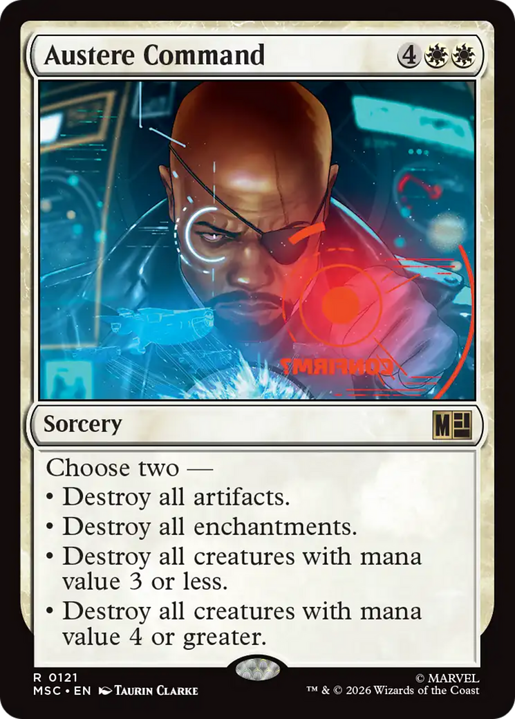 Austere Command [Marvel Super Heroes Commander] | Exor Games Truro