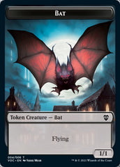 Blood // Bat Double-Sided Token [Innistrad: Crimson Vow Commander Tokens] | Exor Games Truro