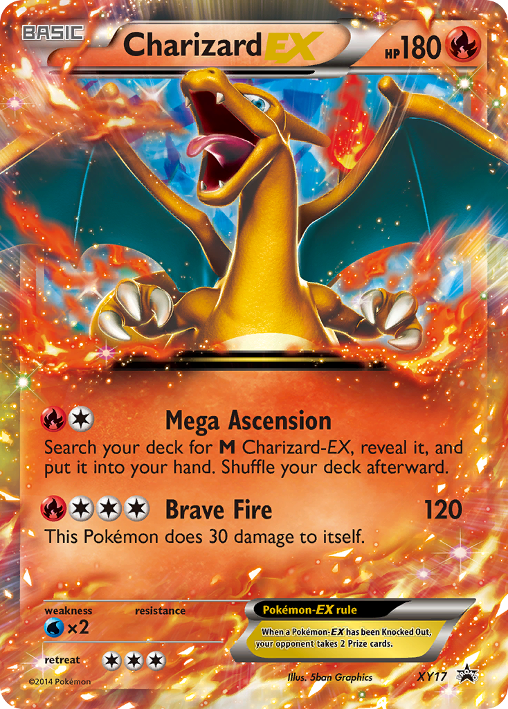 Charizard EX (XY17) [XY: Black Star Promos] | Exor Games Truro