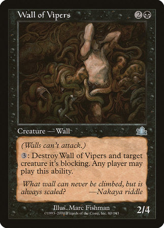 Wall of Vipers [Prophecy] | Exor Games Truro