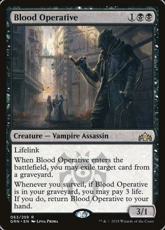 Blood Operative [Guilds of Ravnica] | Exor Games Truro