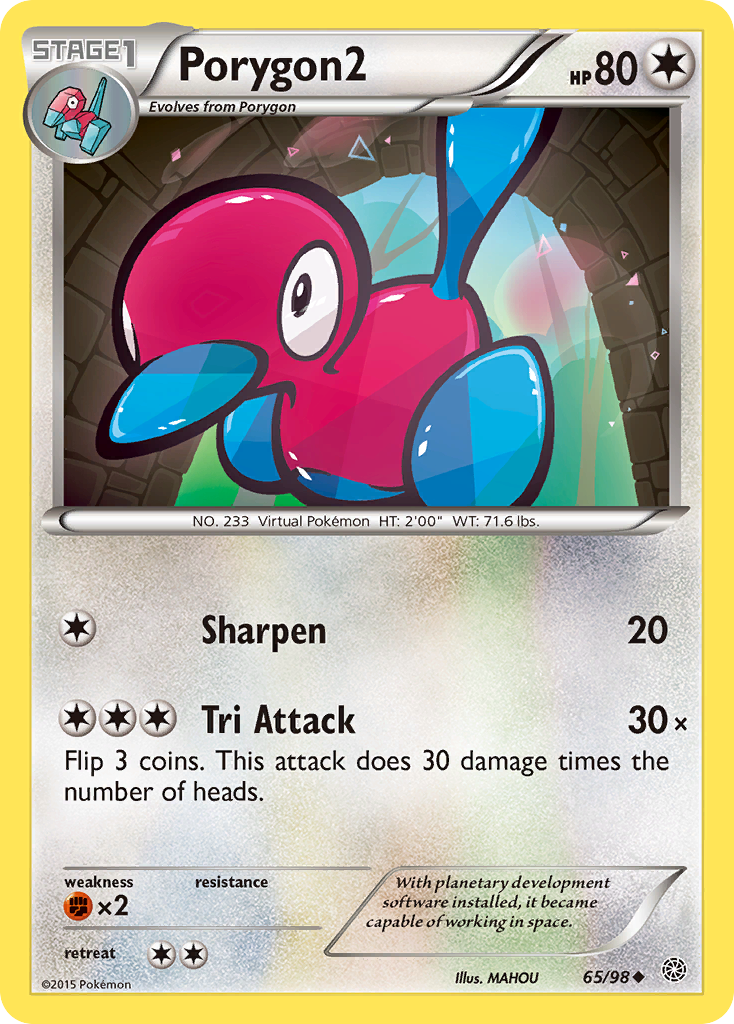 Porygon2 (65/98) [XY: Ancient Origins] | Exor Games Truro