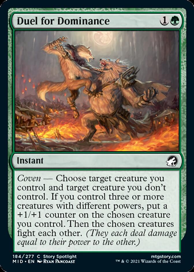 Duel for Dominance [Innistrad: Midnight Hunt] | Exor Games Truro