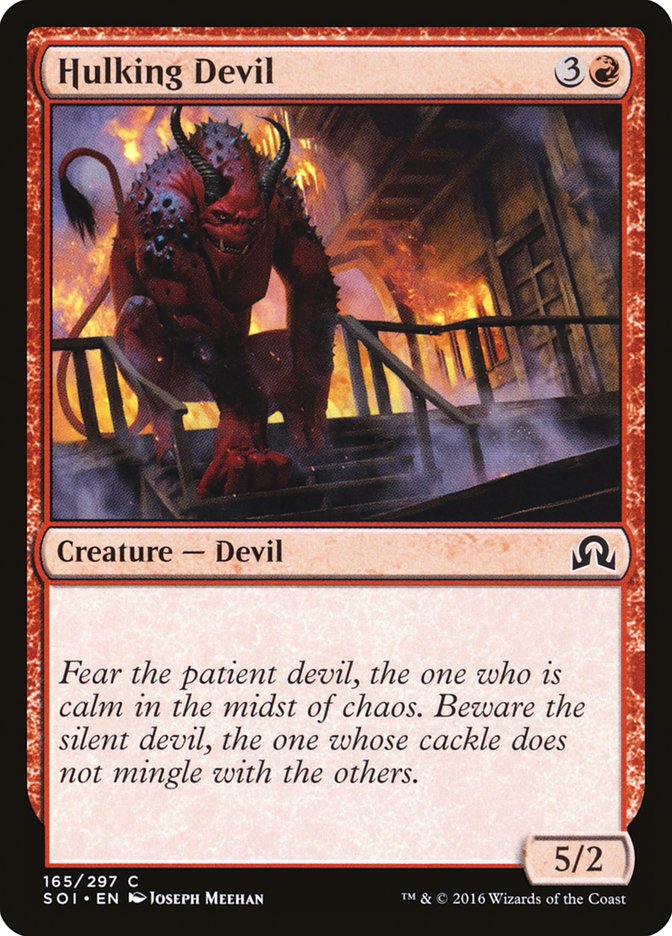 Hulking Devil [Shadows over Innistrad] | Exor Games Truro