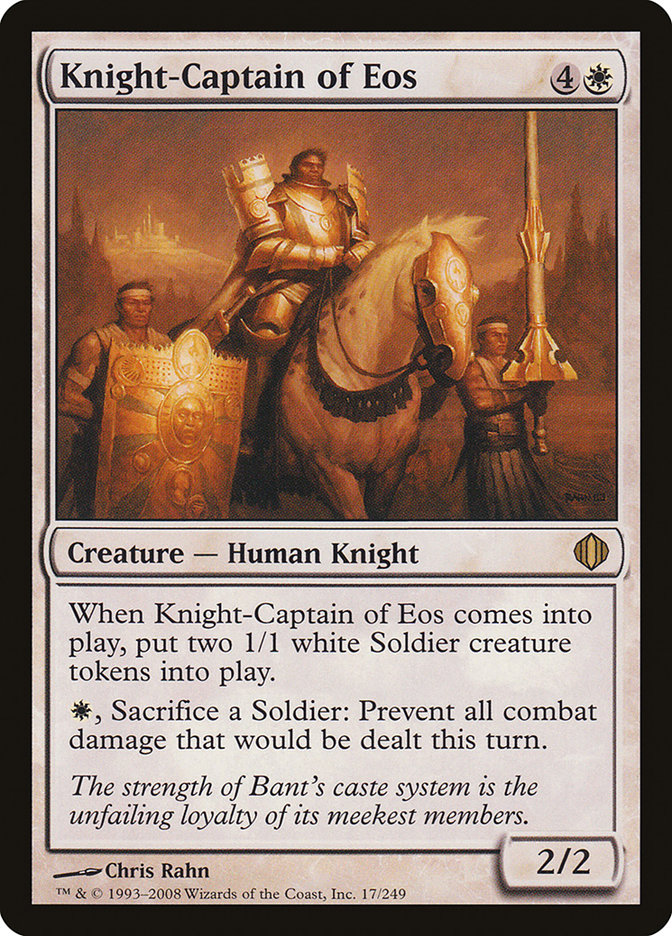 Knight-Captain of Eos [Shards of Alara] | Exor Games Truro