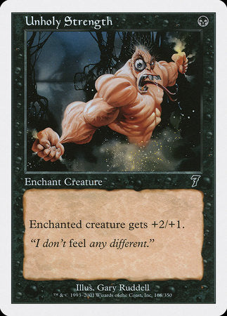 Unholy Strength [Seventh Edition] | Exor Games Truro