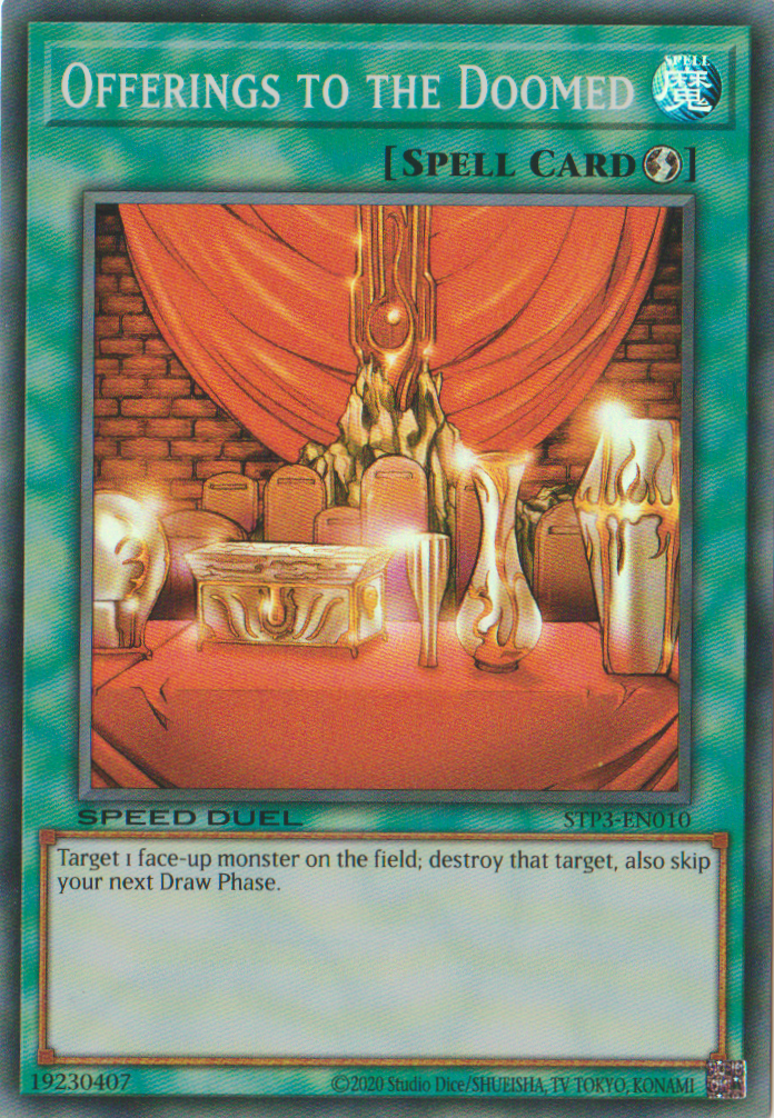 Offerings to the Doomed [STP3-EN010] Super Rare | Exor Games Truro