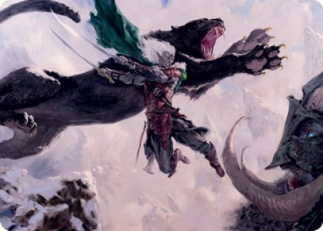 Drizzt Do'Urden Art Card [Dungeons & Dragons: Adventures in the Forgotten Realms Art Series] | Exor Games Truro