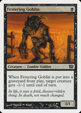 Festering Goblin [Ninth Edition] | Exor Games Truro