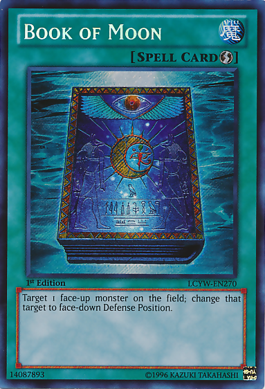 Book of Moon [LCYW-EN270] Secret Rare | Exor Games Truro