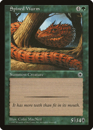 Spined Wurm [Portal] | Exor Games Truro