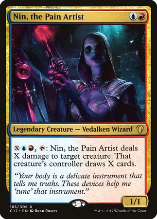 Nin, the Pain Artist [Commander 2017] | Exor Games Truro