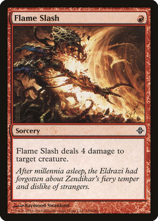 Flame Slash [Rise of the Eldrazi] | Exor Games Truro