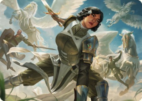 Resolute Reinforcements Art [Dominaria United Art Series] | Exor Games Truro