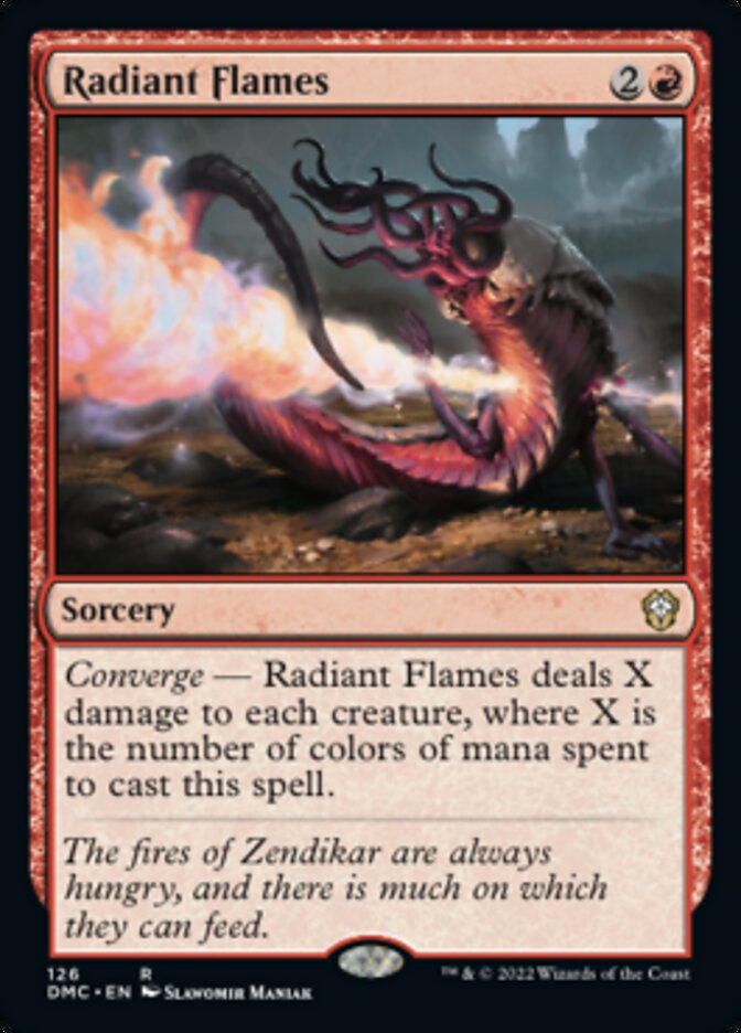 Radiant Flames [Dominaria United Commander] | Exor Games Truro