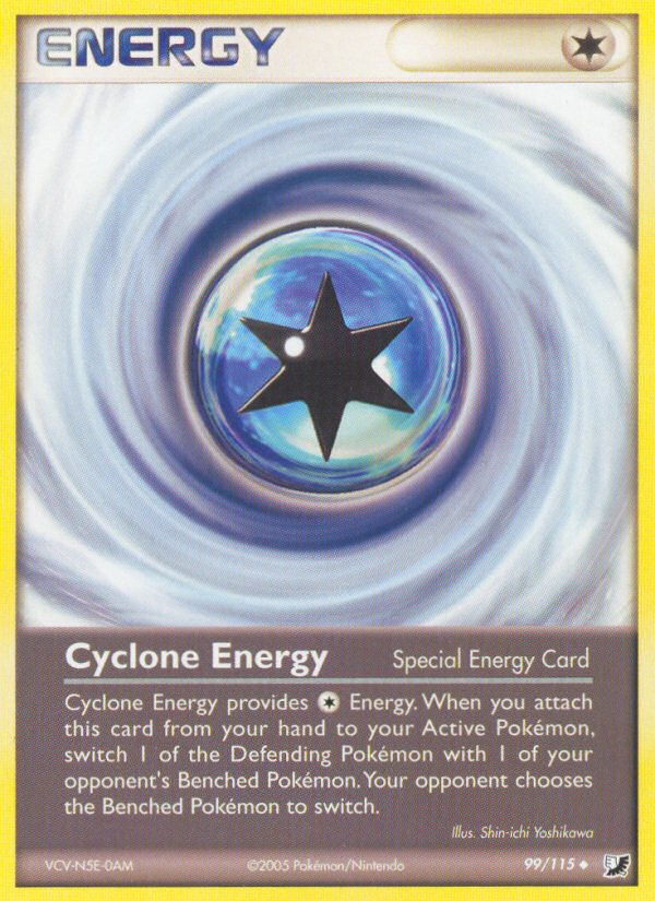 Cyclone Energy (99/115) [EX: Unseen Forces] | Exor Games Truro